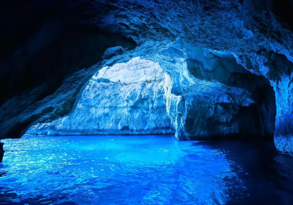 Blue cave